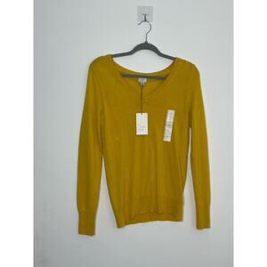 A New Day Gold Sweater Adult SIZE: SMALL MSRP: $17.99